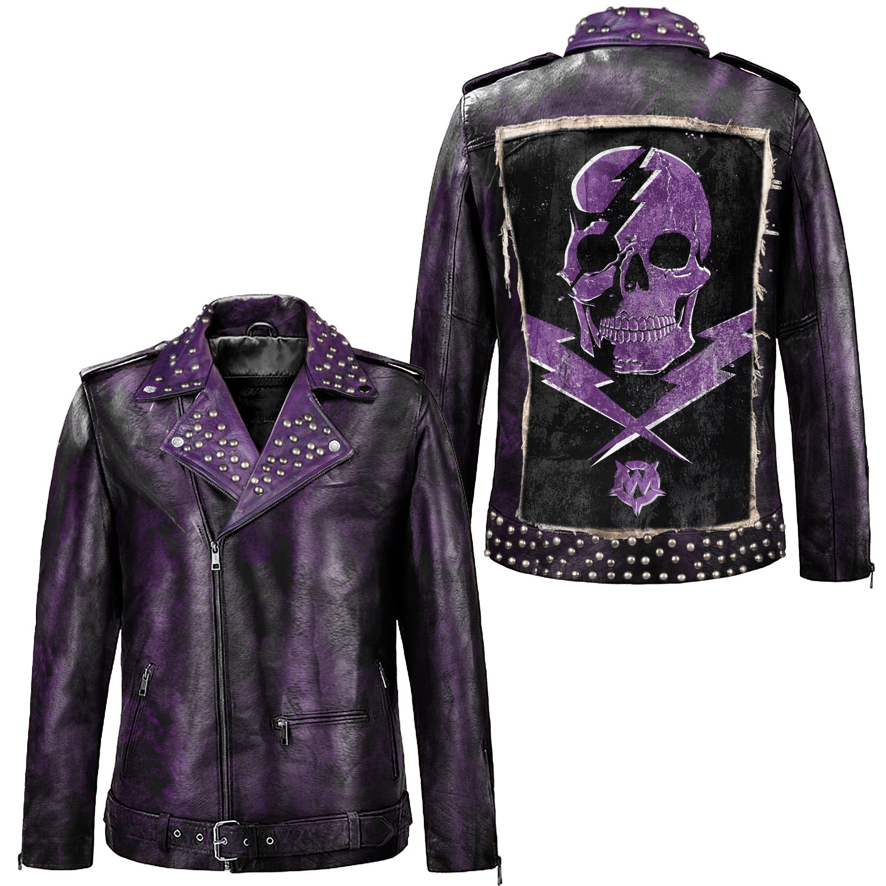 Wornstar Custom Jacket - Deep Purple Thunderstruck