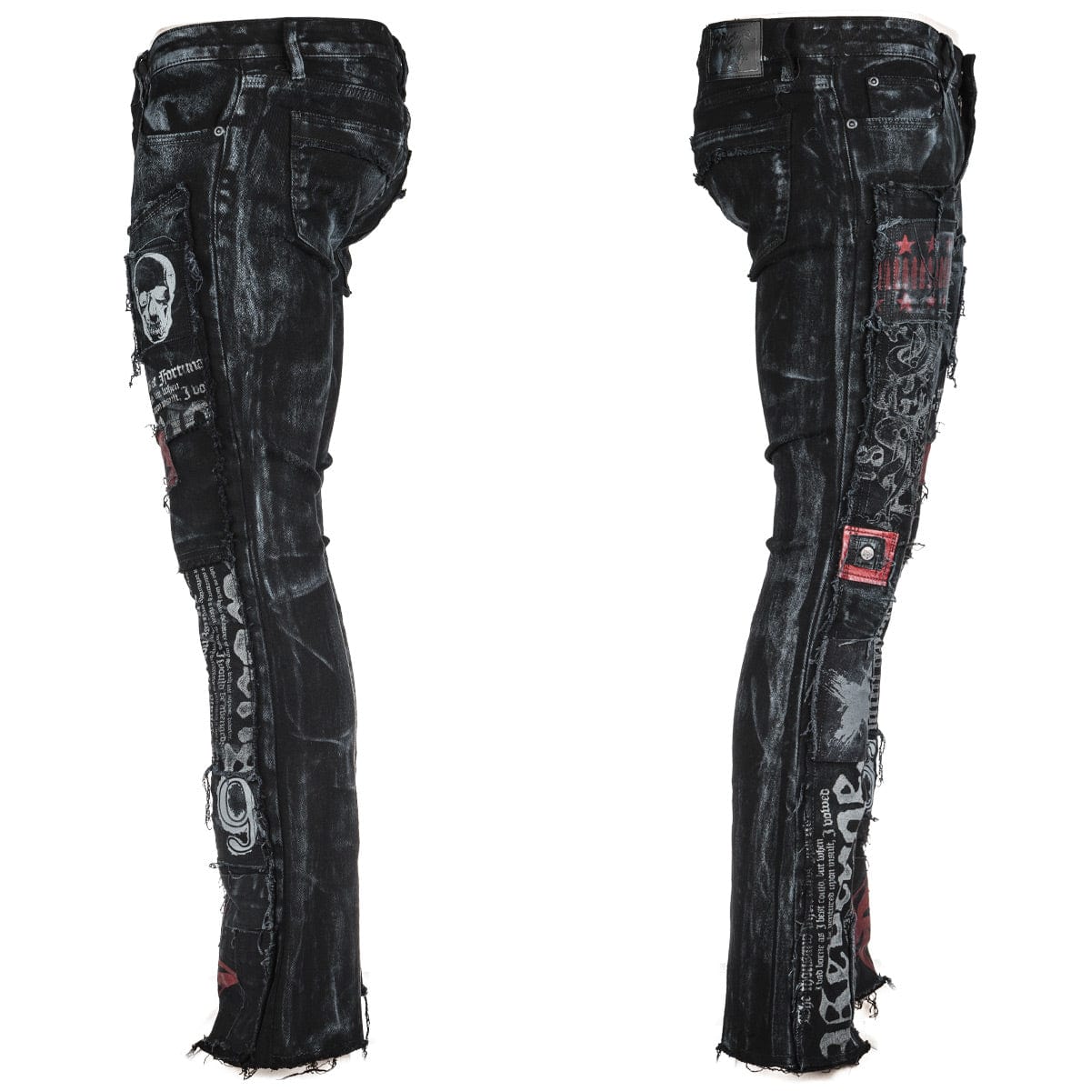 Custom Chop Shop Pants Wornstar Custom Jeans - CHAOS