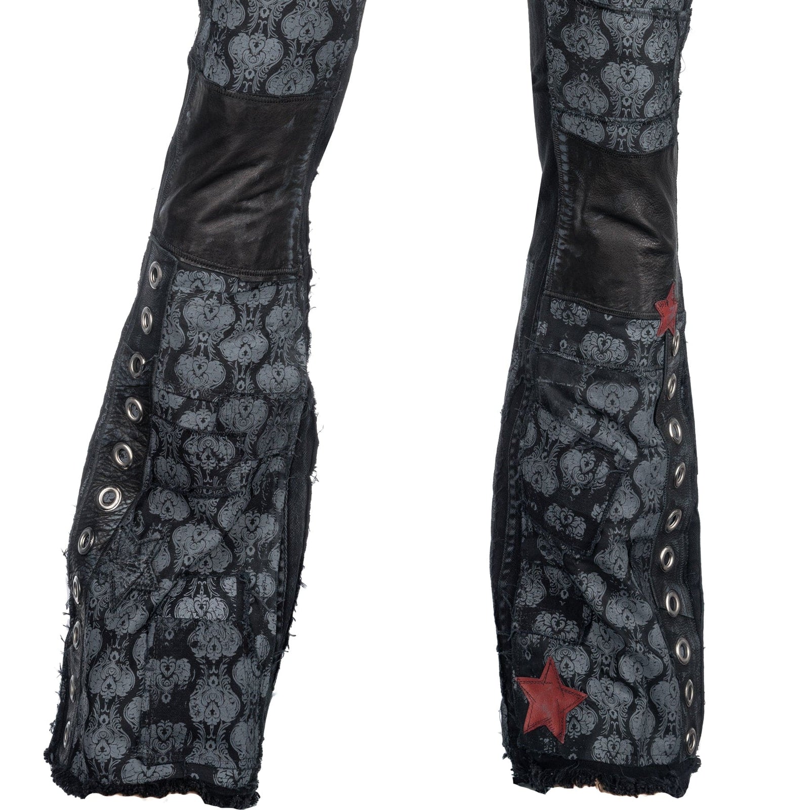 Wornstar Custom Pants - Odyssey Black and Red