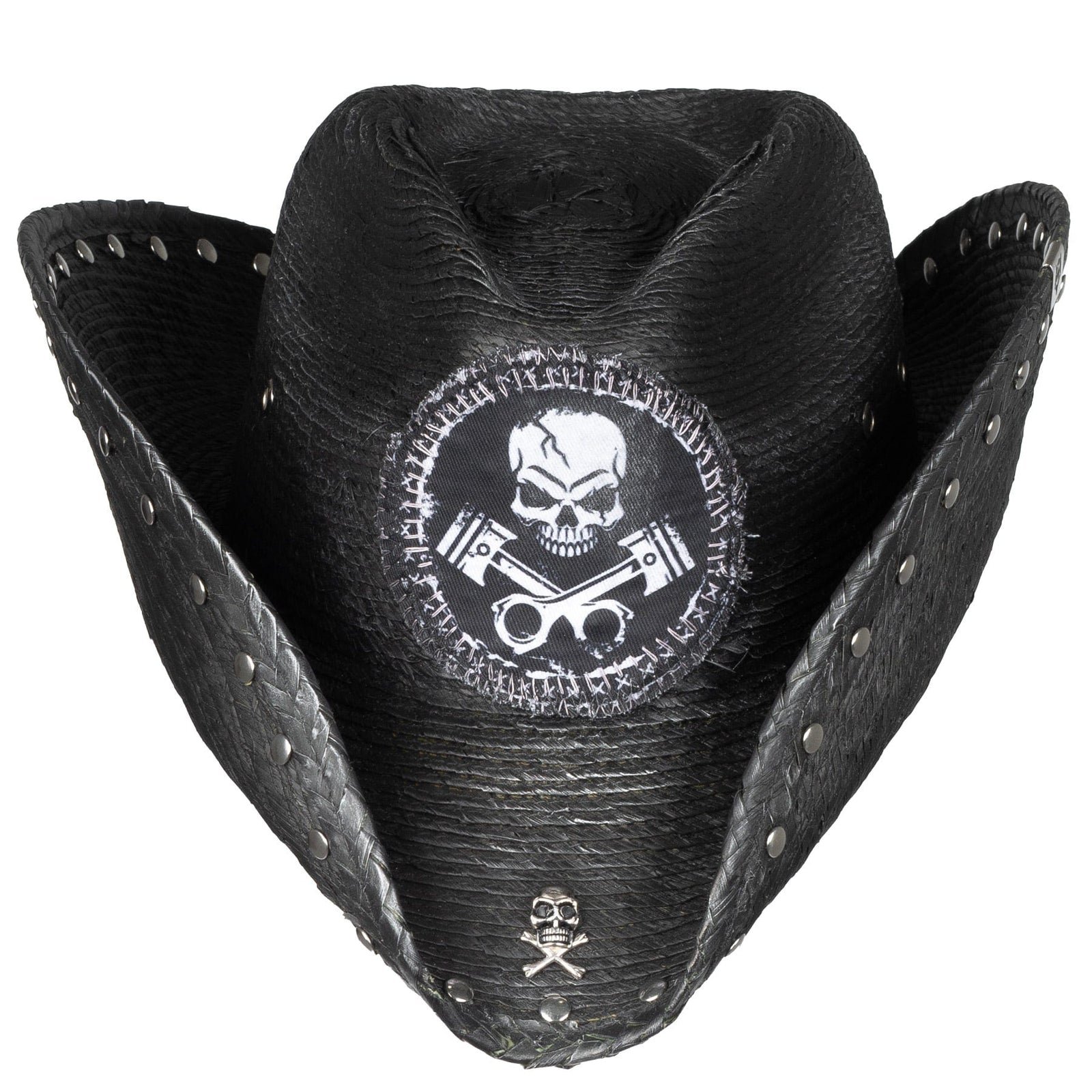 Custom Chop Shop Accessory Wornstar Custom Rocker Hat - Pistons
