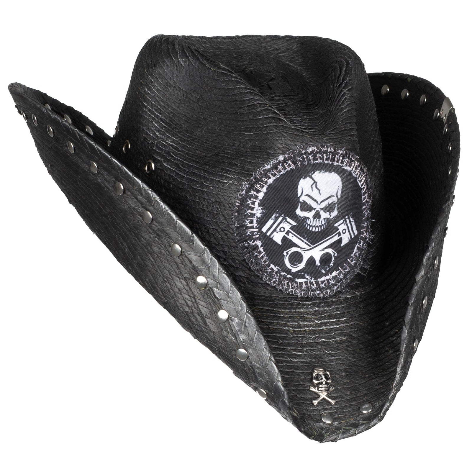 Custom Chop Shop Accessory Wornstar Custom Rocker Hat - Pistons