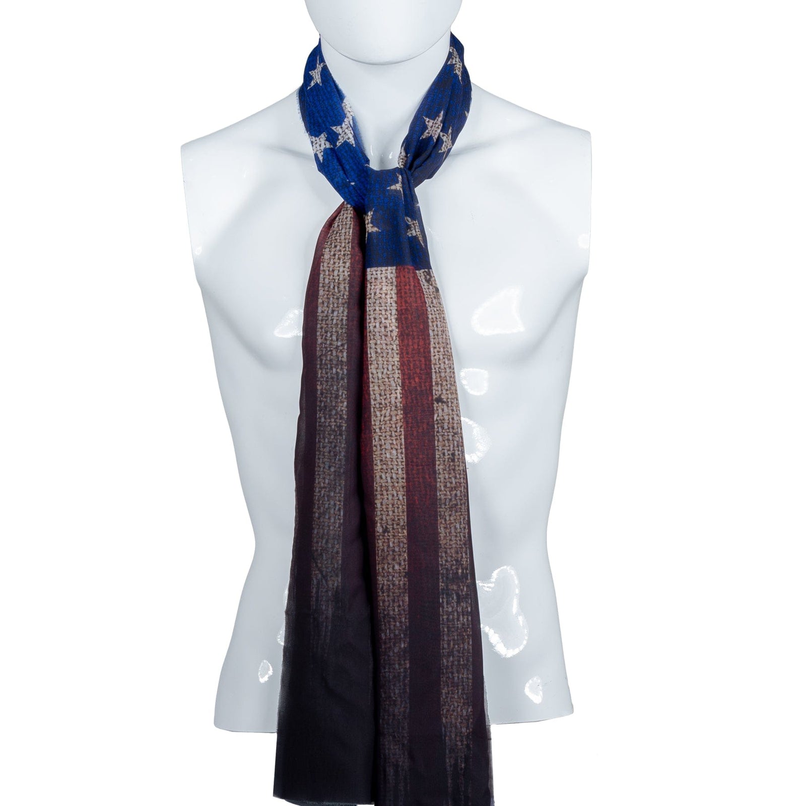 Custom Chop Shop Accessory Wornstar Custom Scarf - Flag