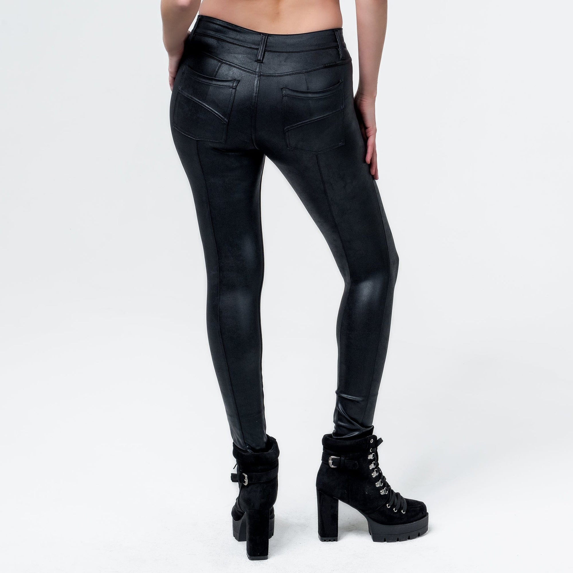 Wornstar Clothing Womens Pants. Fearless Skinny Cut Pants - Black
