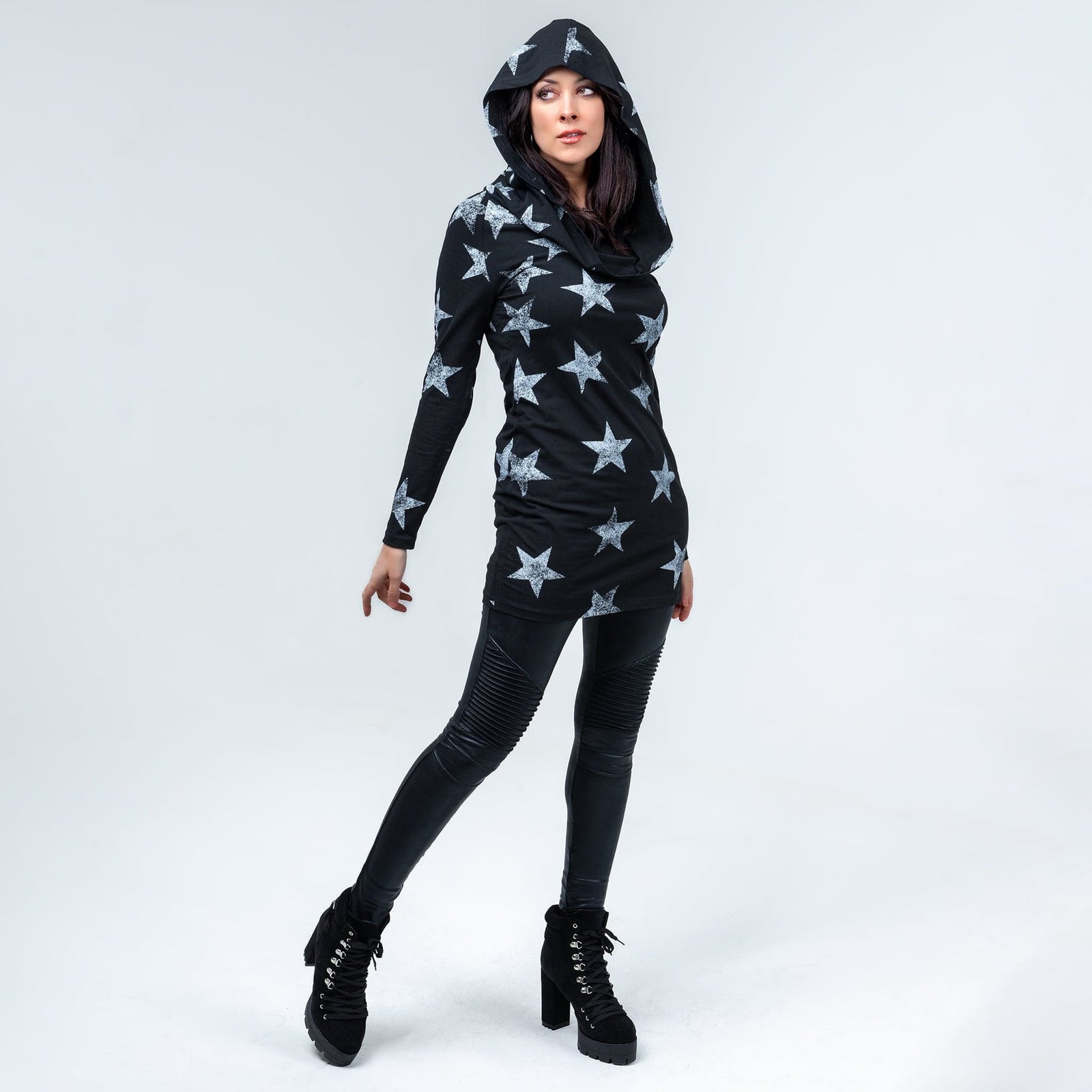 Wornstar Clothing Dress Starfall Hoodie Dress