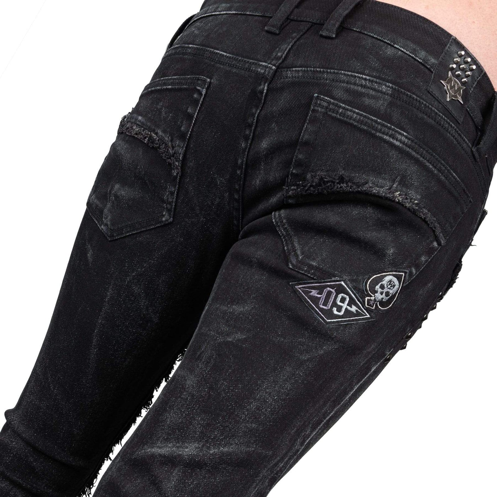 Wornstar Clothing Mens Jeans. Cutlass Denim Stage Pants - Black