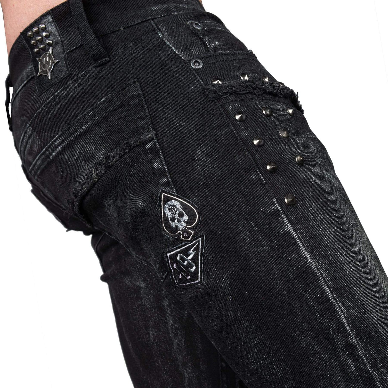 Wornstar Clothing Mens Jeans. Cutlass Denim Stage Pants - Black