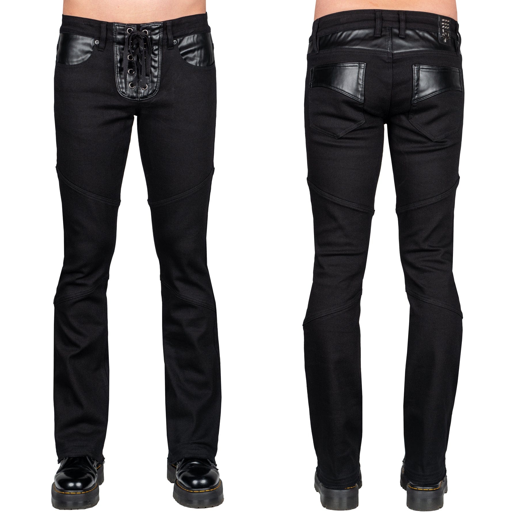 Wornstar Clothing Mens Jeans. Troubadour Denim Jeans - Black