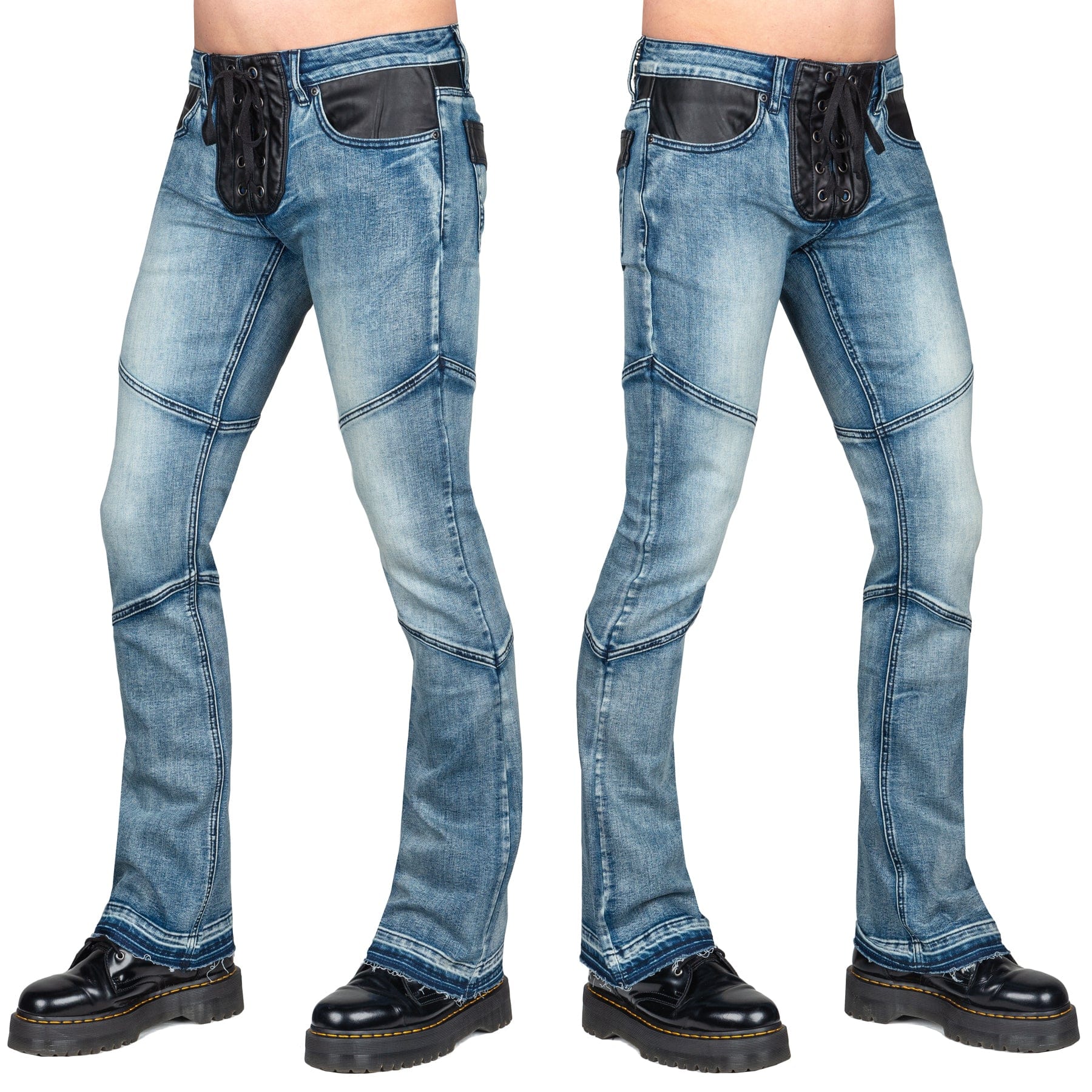 Wornstar Clothing Mens Jeans. Troubadour Denim Jeans - Classic Blue