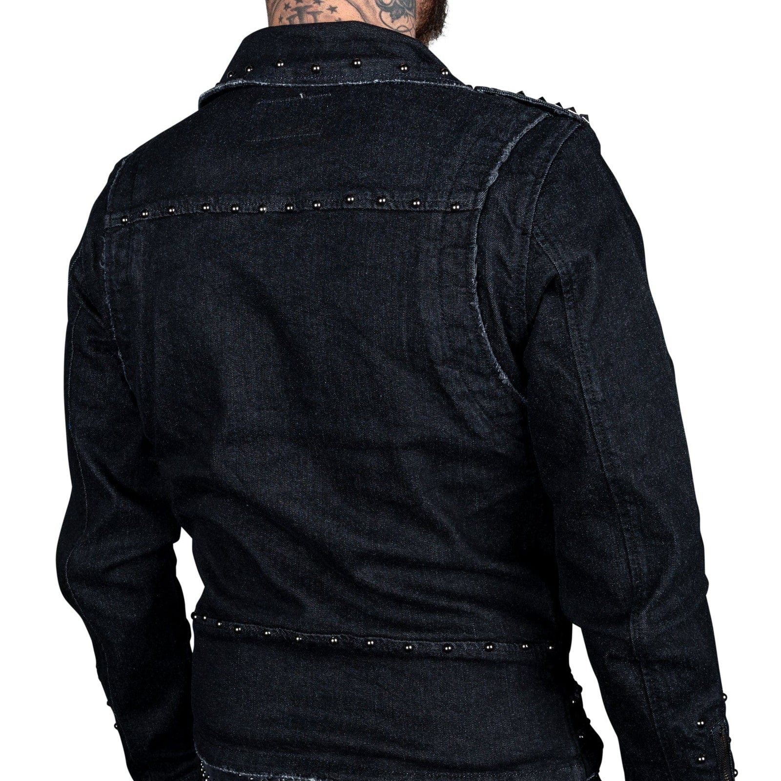 Wornstar Clothing Mens Jacket. Wrathchild Denim Jacket