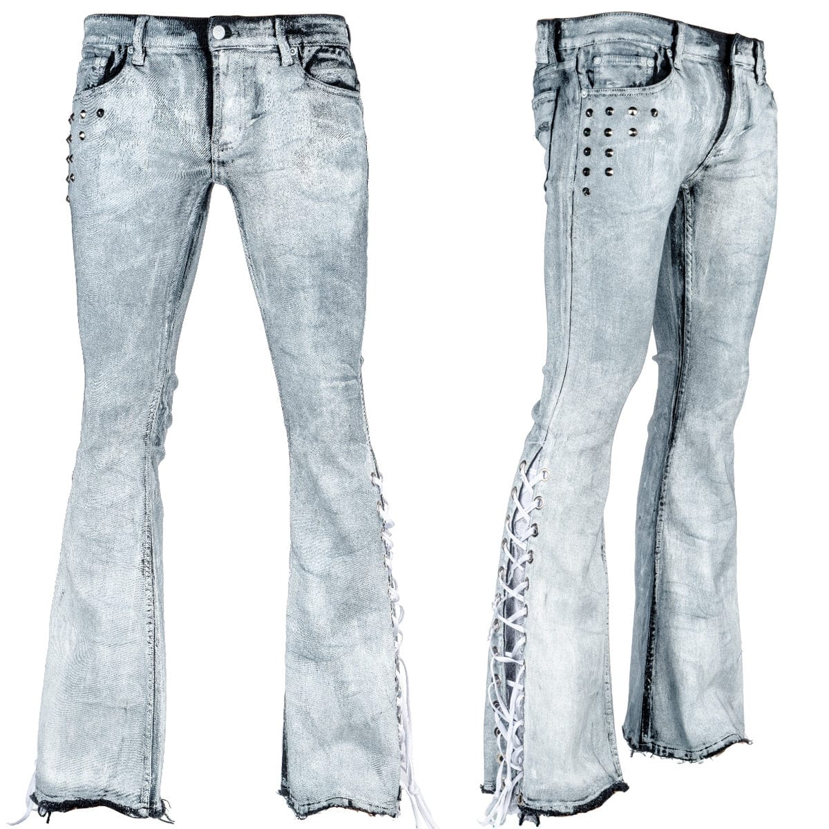 Wornstar Custom Pants - White Frost