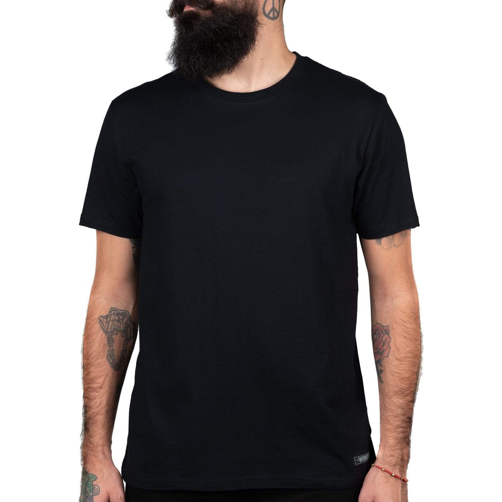 Wornstar Clothing Mens T-Shirt Essentials Mens Tee - Black