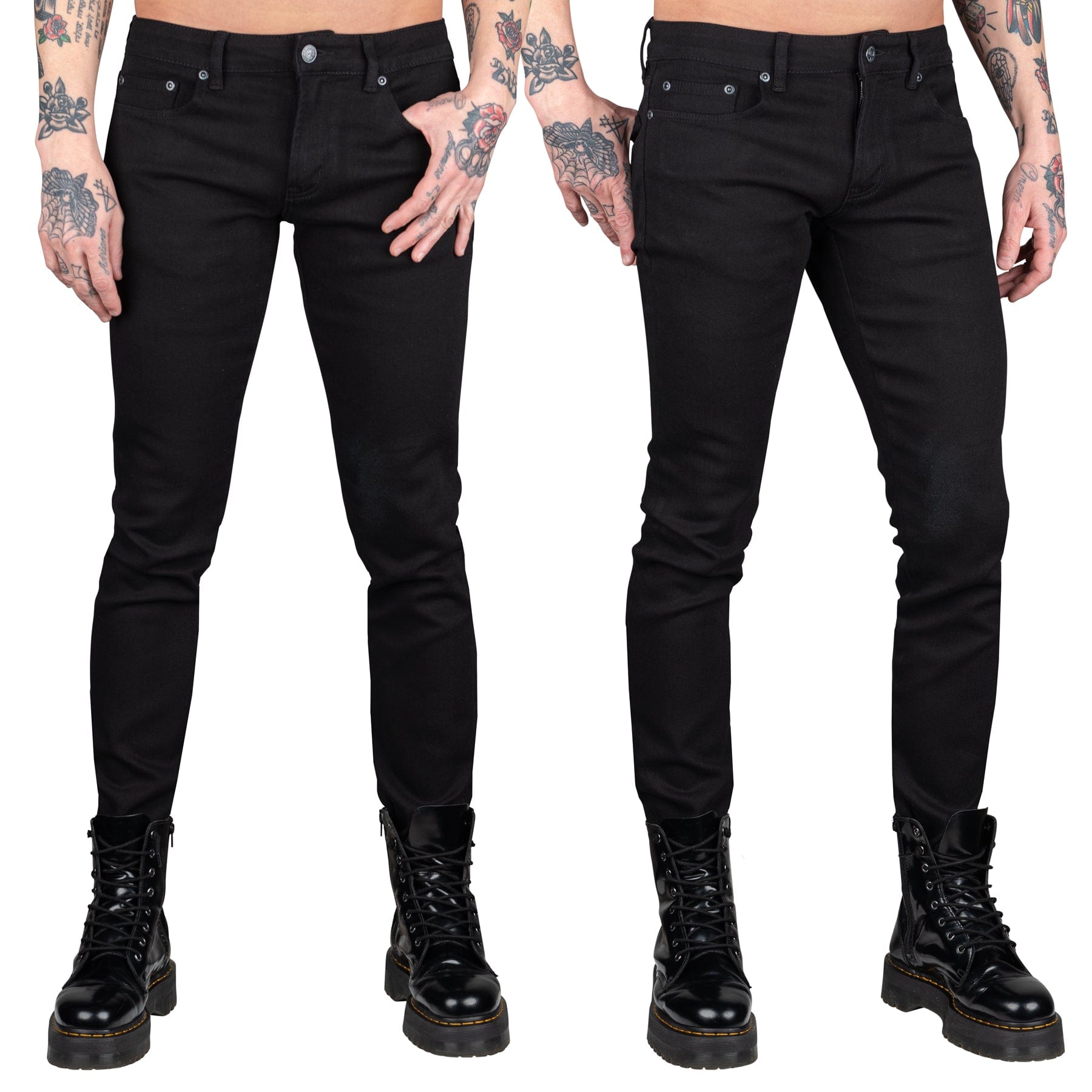 Essentials Collection Pants Rampager Jeans - Black