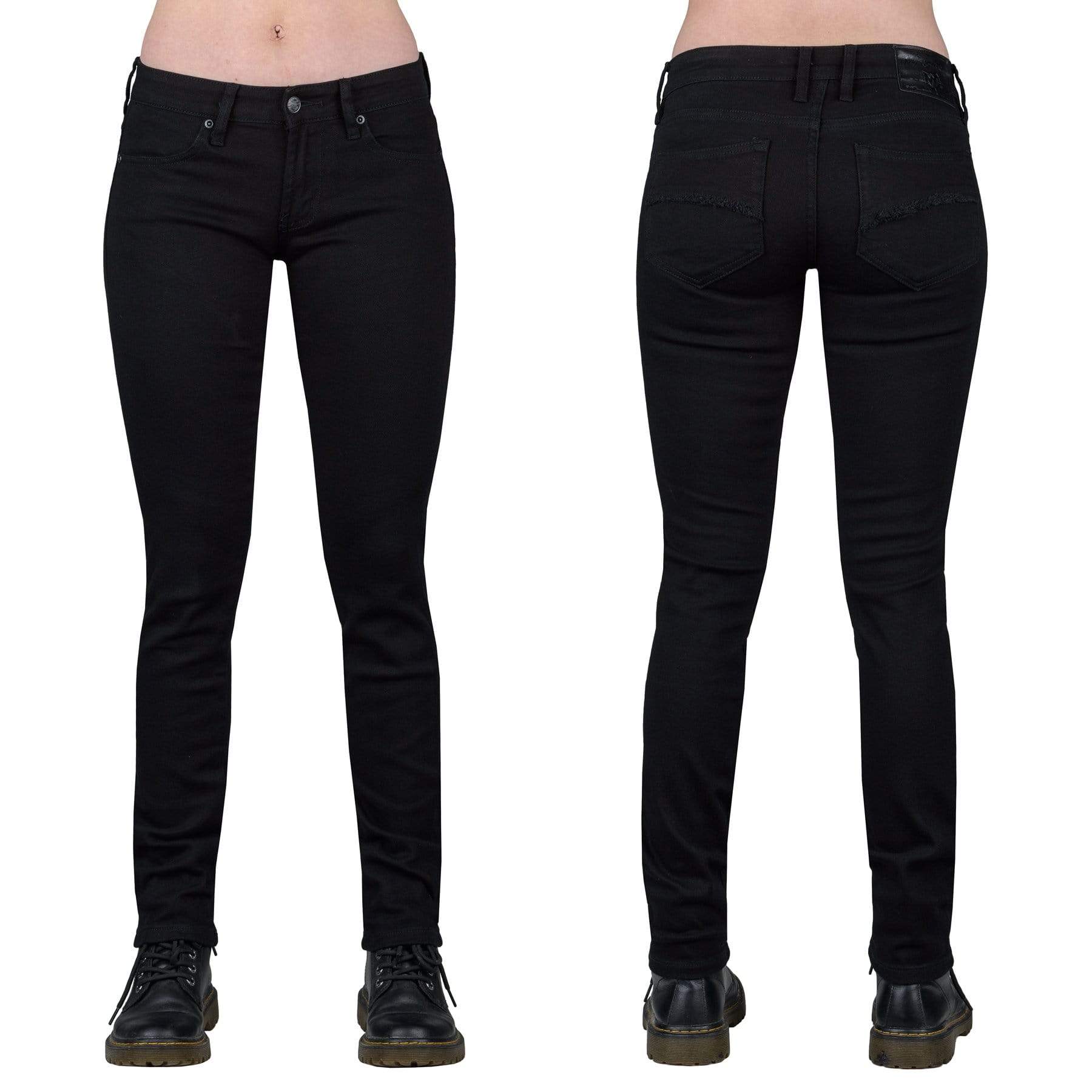 Wornstar Clothing Unisex Jeans. Rampager Denim Jeans - Black