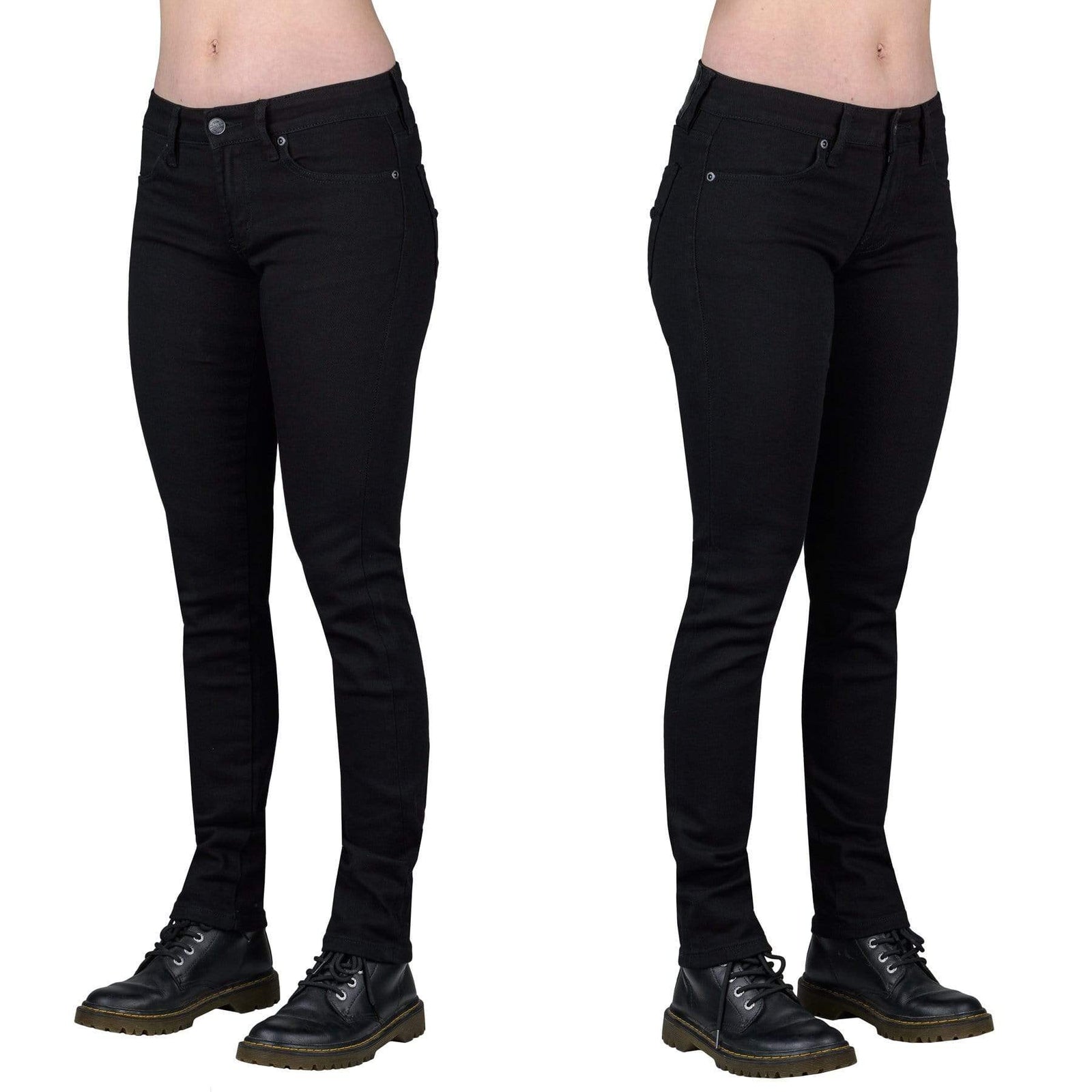 Wornstar Clothing Unisex Jeans. Rampager Denim Jeans - Black