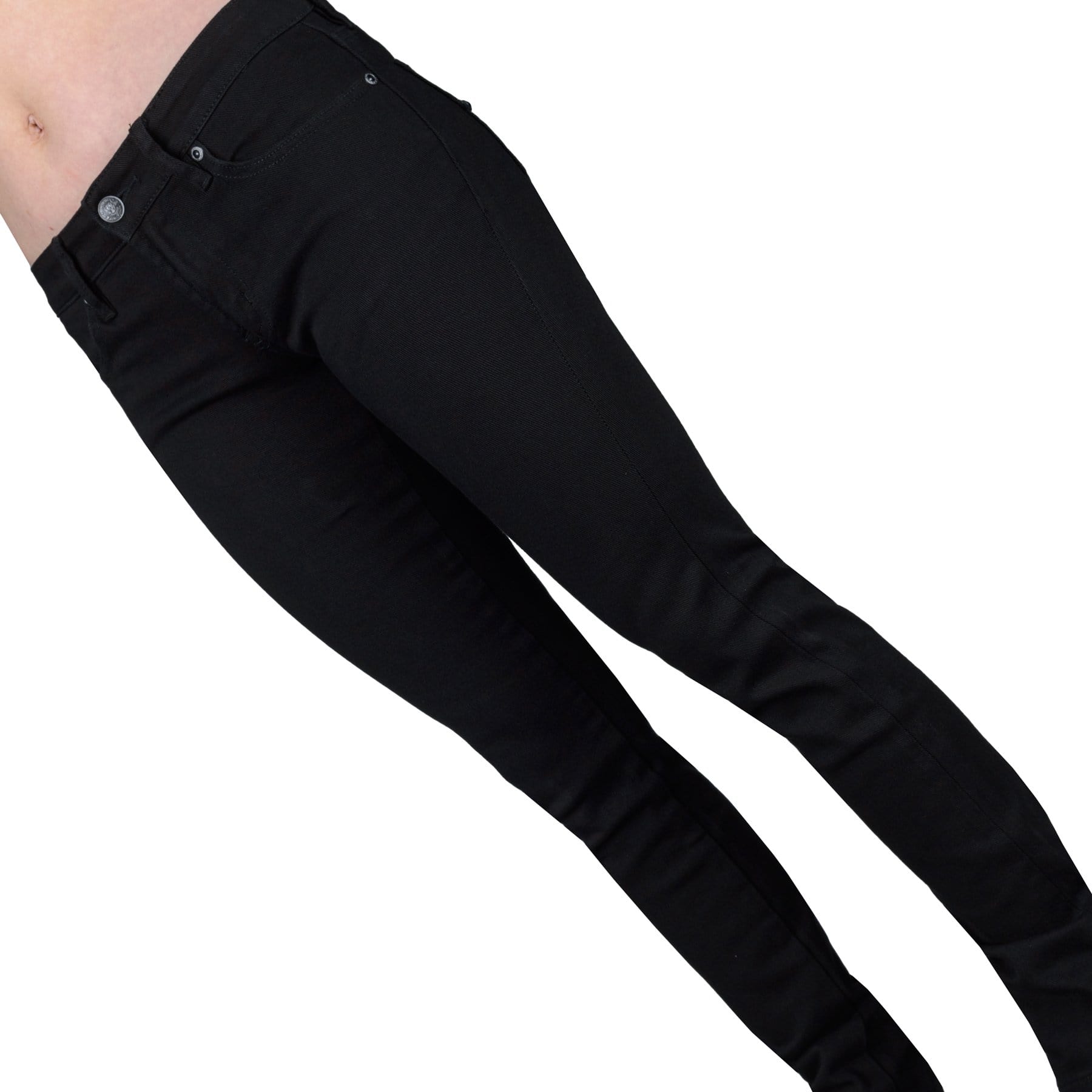 Wornstar Clothing Unisex Jeans. Rampager Denim Jeans - Black