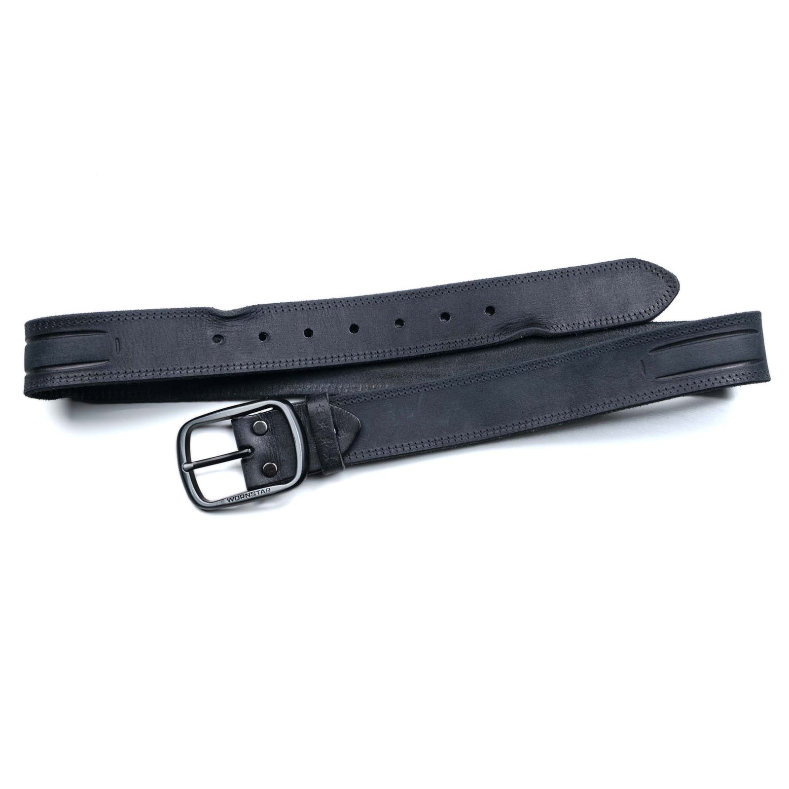 Wornstar Swag Belt Ragged Leather Belt