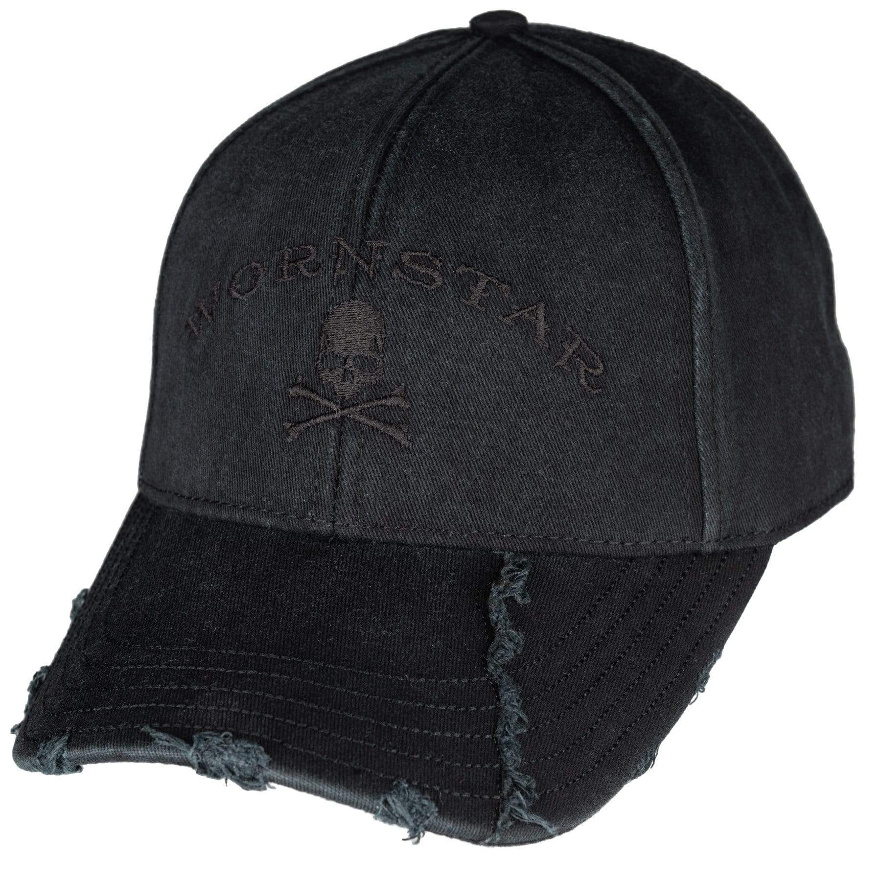 Wornstar Clothing Baseball Hat. Raider Trucker Hat - Black