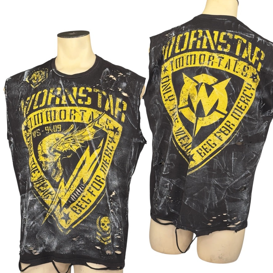 Wornstar Custom - Sleeveless Cut Tee - Immortals - Ready to Ship