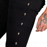 All Access Collection Pants Gauntlet Skull Jeans