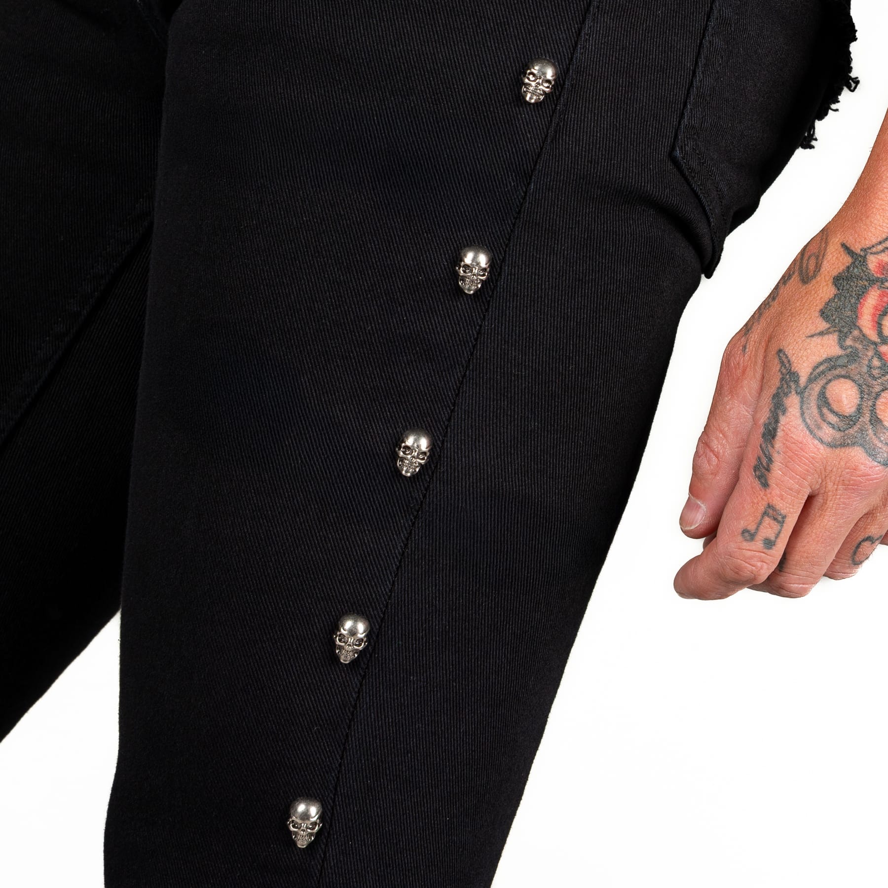 All Access Collection Pants Gauntlet Skull Jeans