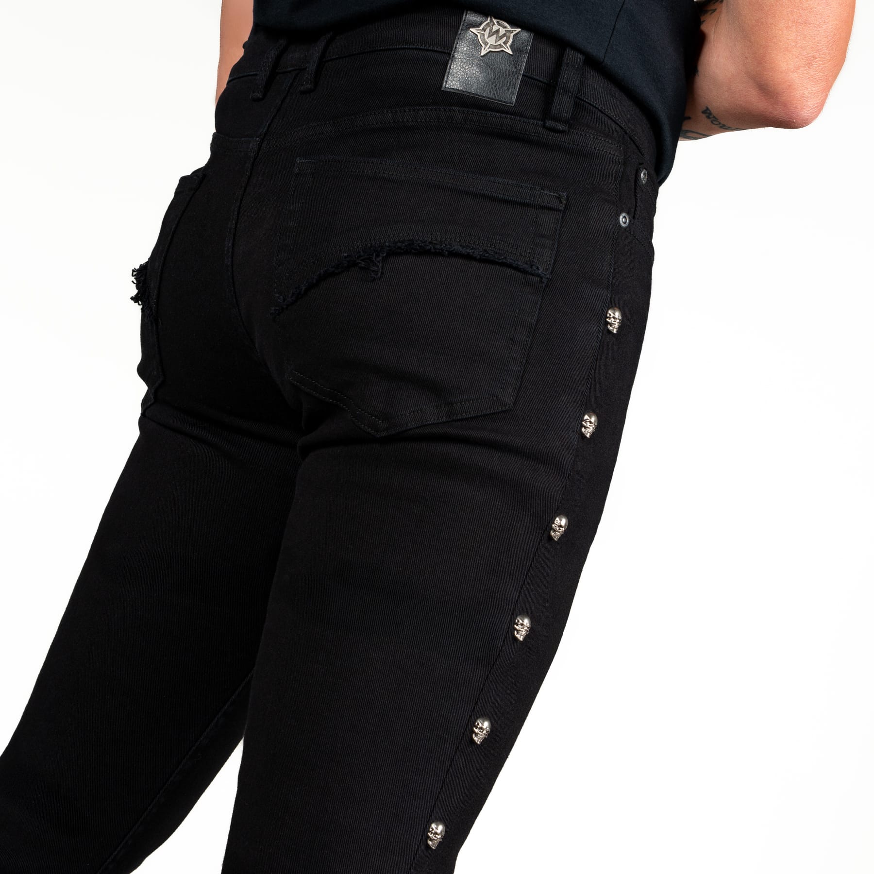 All Access Collection Pants Gauntlet Skull Jeans
