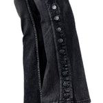 All Access Collection Pants Hellraiser Black Vintage Wash Jeans- Side Button - Ready to Ship - Size 34x33