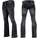 All Access Collection Pants Hellraiser Black Vintage Wash Jeans- Side Button - Ready to Ship - Size 34x33