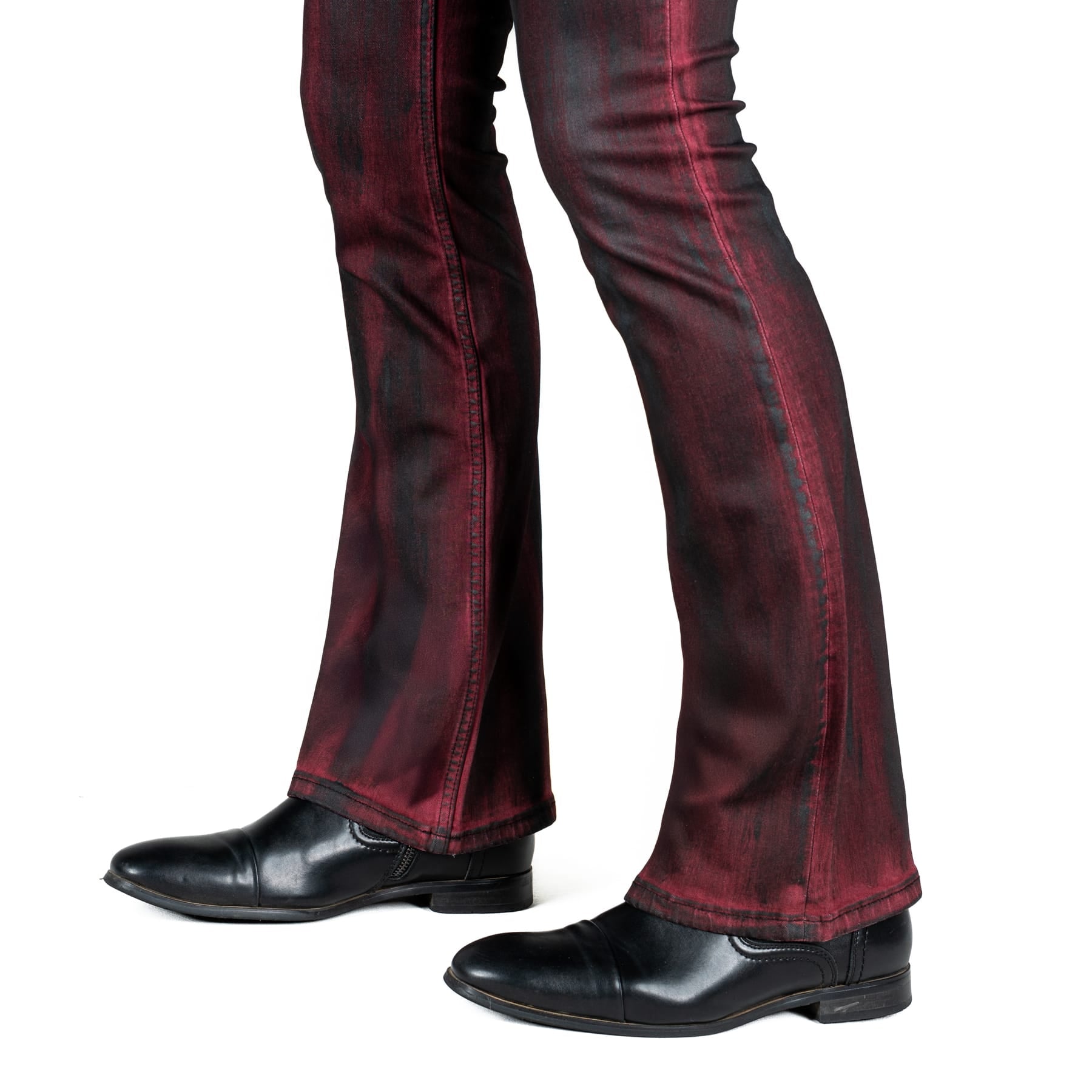 All Access Collection Pants Hellraiser Coated Jeans - Crimson