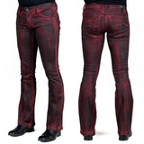 All Access Collection Pants Hellraiser Coated Jeans - Crimson