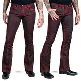 All Access Collection Pants Hellraiser Coated Jeans - Crimson