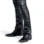 All Access Collection Pants Hellraiser Side Button Waxed Denim Jeans - Black