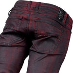 All Access Collection Pants Rampager Coated Jeans - Crimson - Ready to Ship - Size 30x32