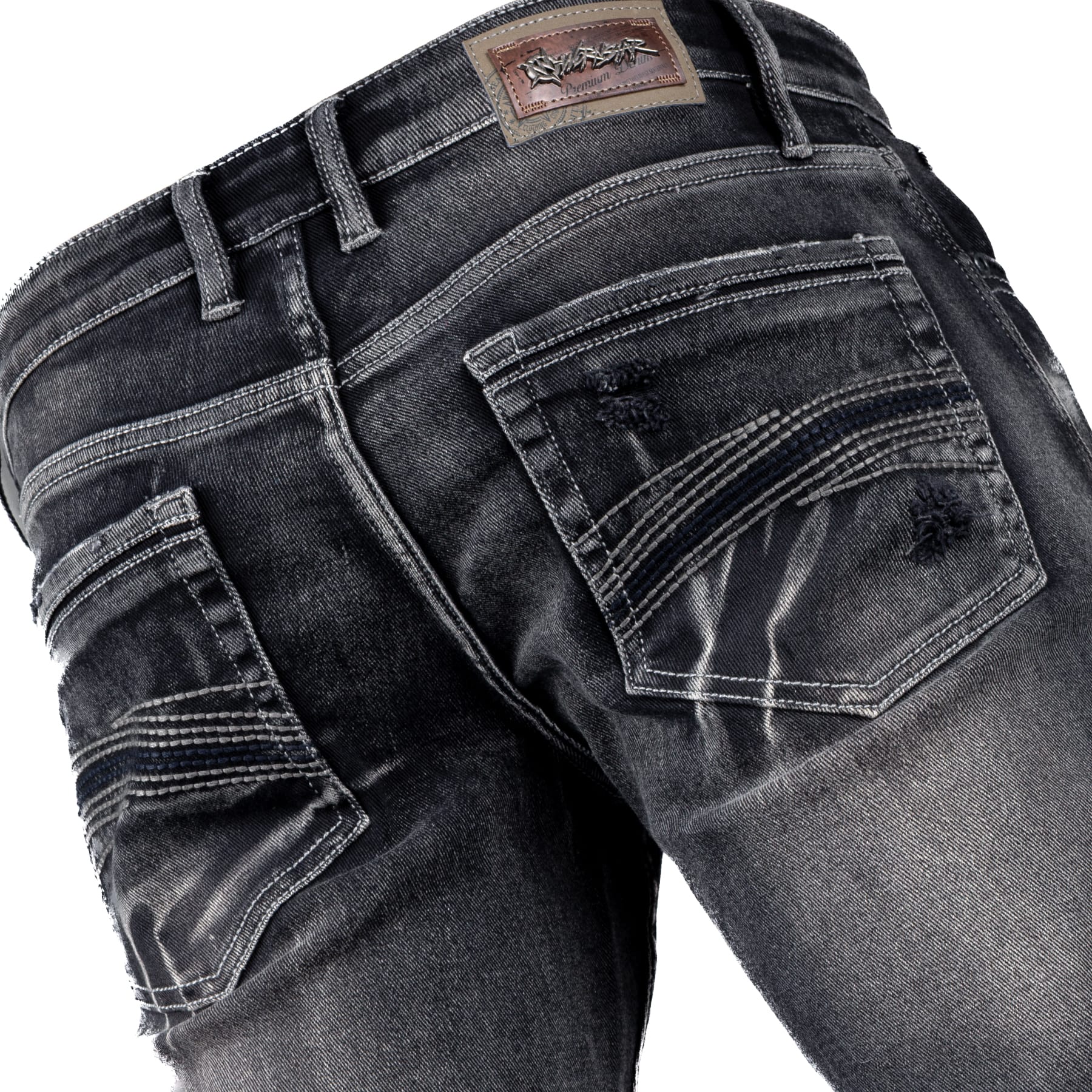 All Access Collection Pants Trailblazer Distressed Vintage Wash Jeans - Ready to Ship - Size 32x33