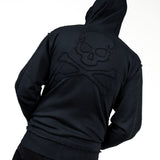 Artist Asylum Collection Hoodie Black Skull Hoodie