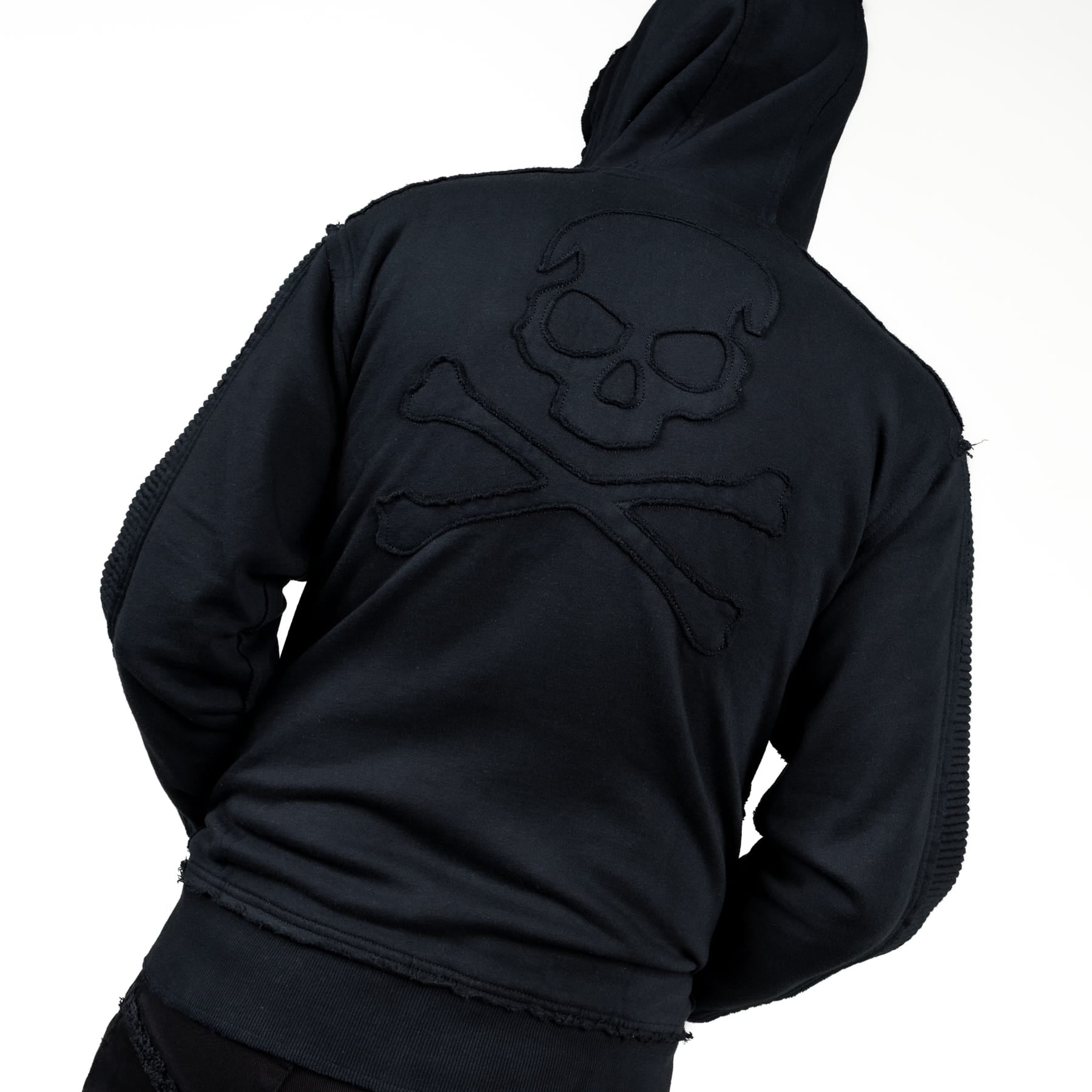 Artist Asylum Collection Hoodie Black Skull Hoodie