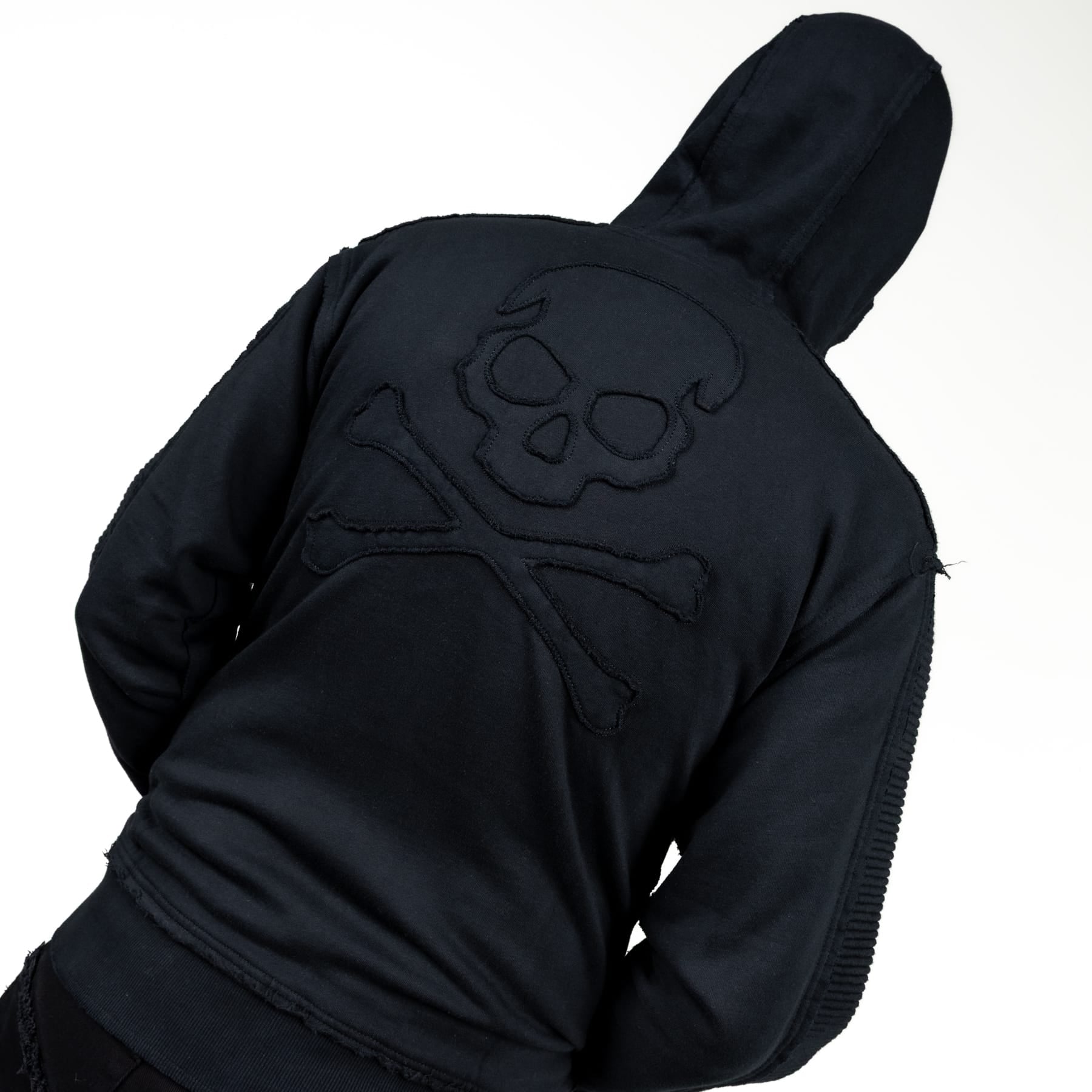Artist Asylum Collection Hoodie Black Skull Hoodie