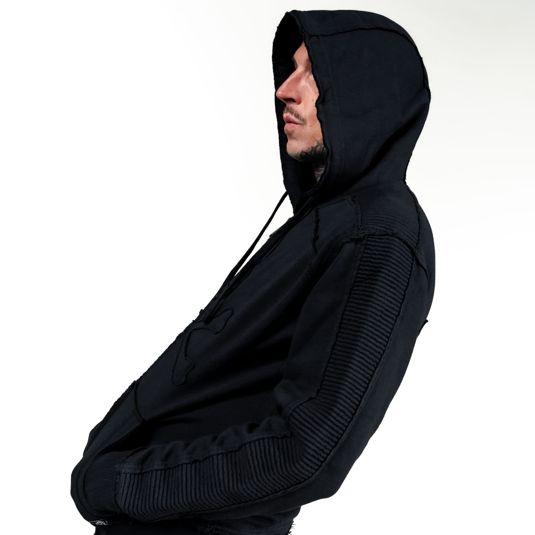 Artist Asylum Collection Hoodie Black Skull Hoodie