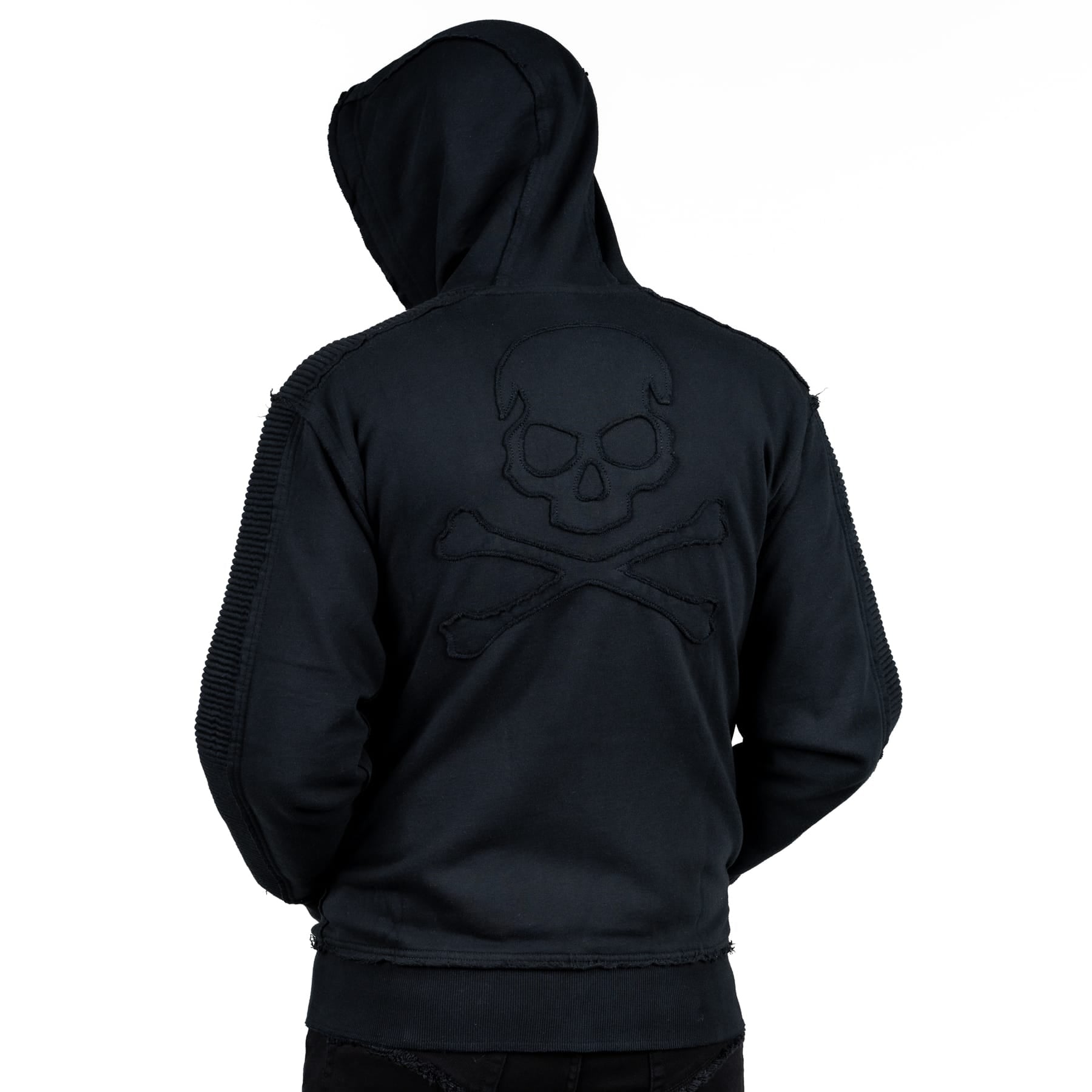 Artist Asylum Collection Hoodie Black Skull Hoodie