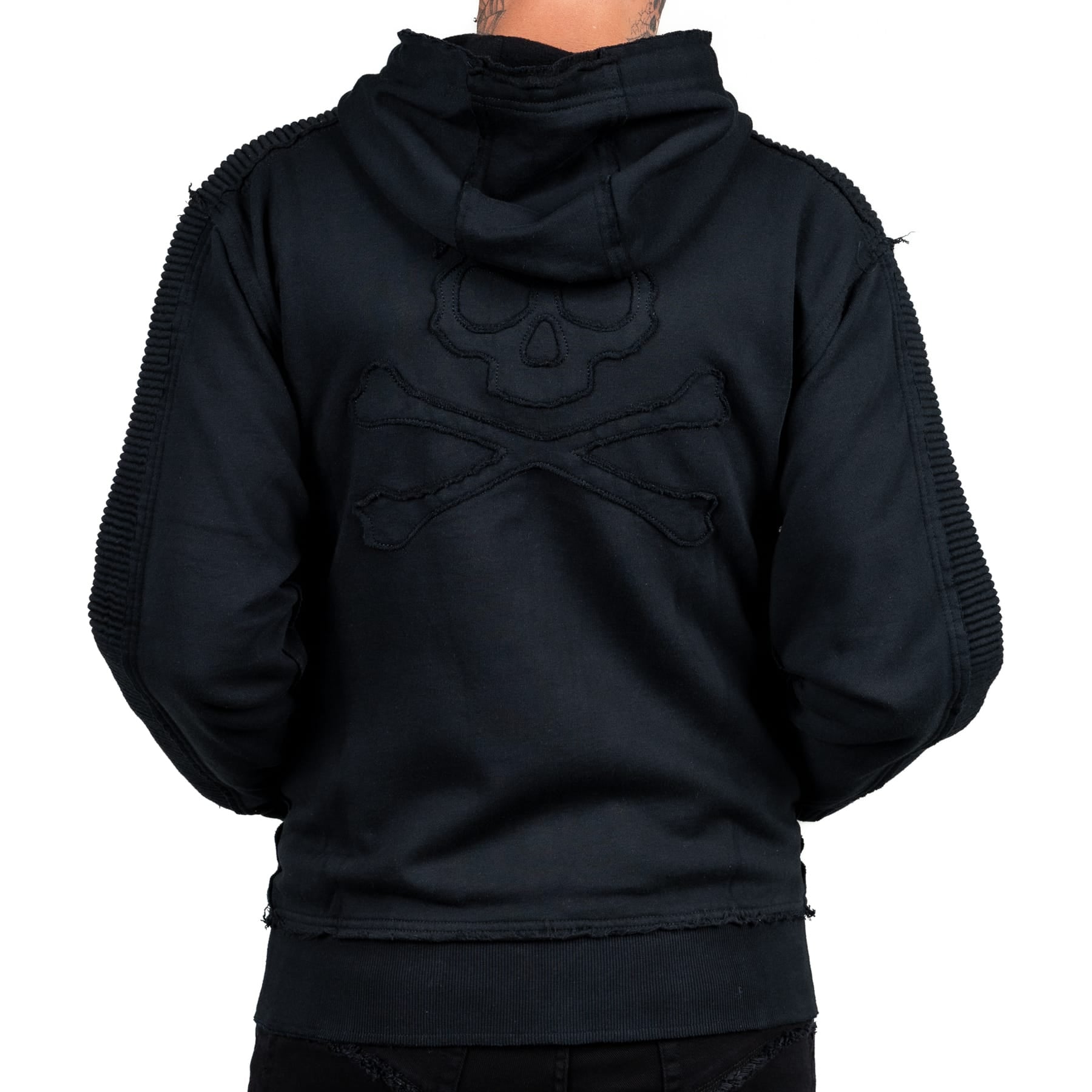Artist Asylum Collection Hoodie Black Skull Hoodie