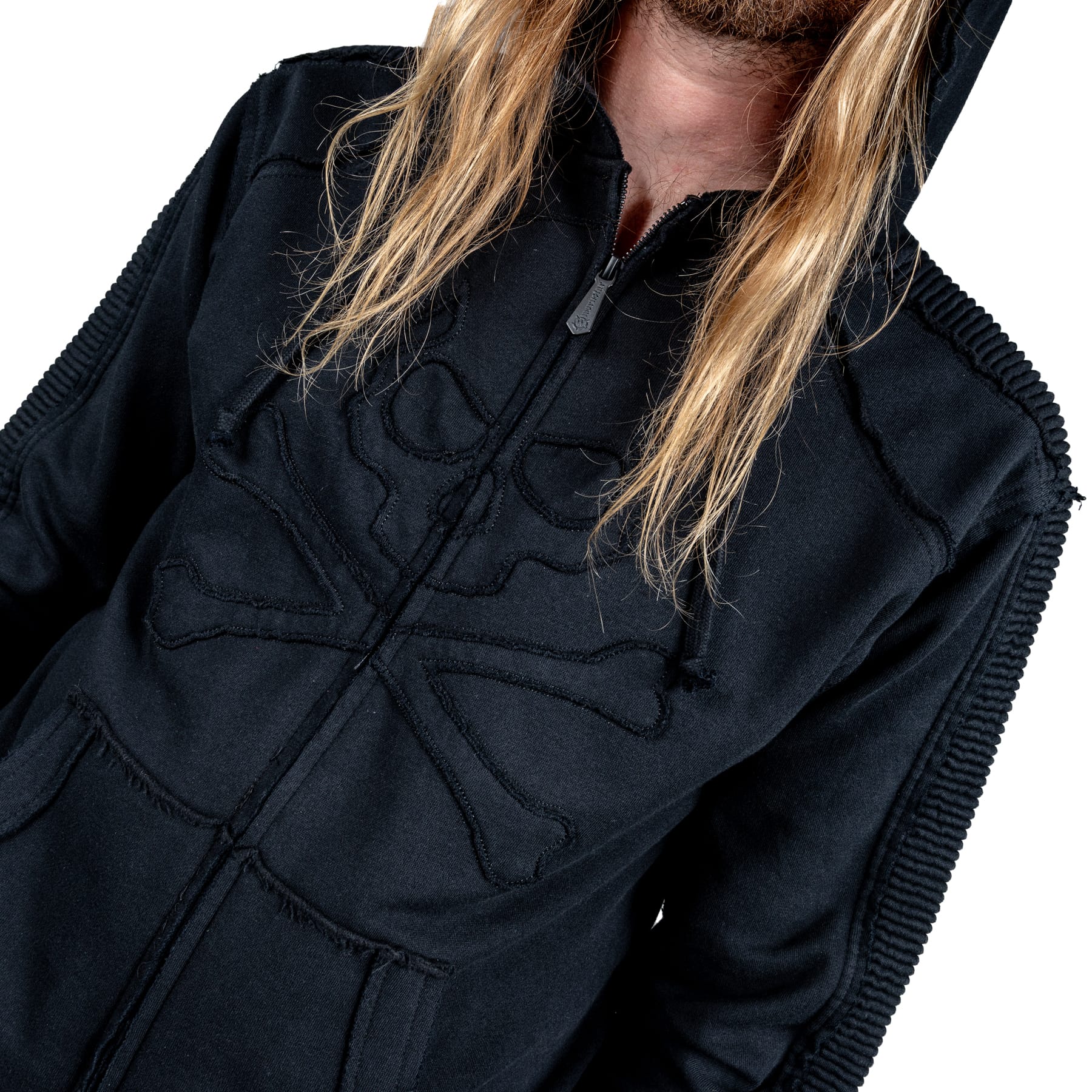 Artist Asylum Collection Hoodie Black Skull Hoodie