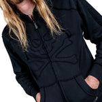 Artist Asylum Collection Hoodie Black Skull Hoodie
