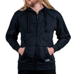 Artist Asylum Collection Hoodie Black Skull Hoodie