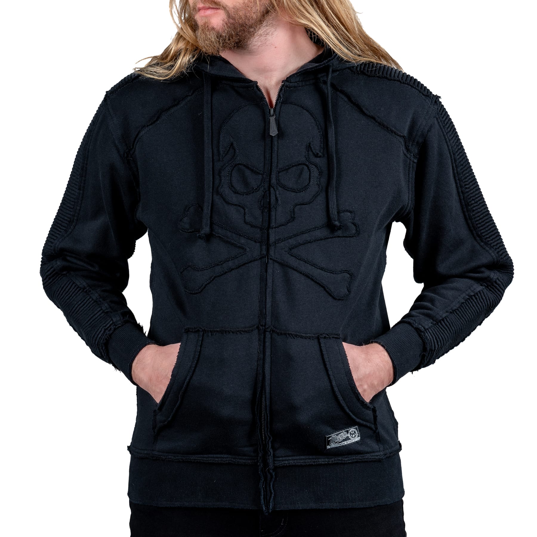 Artist Asylum Collection Hoodie Black Skull Hoodie