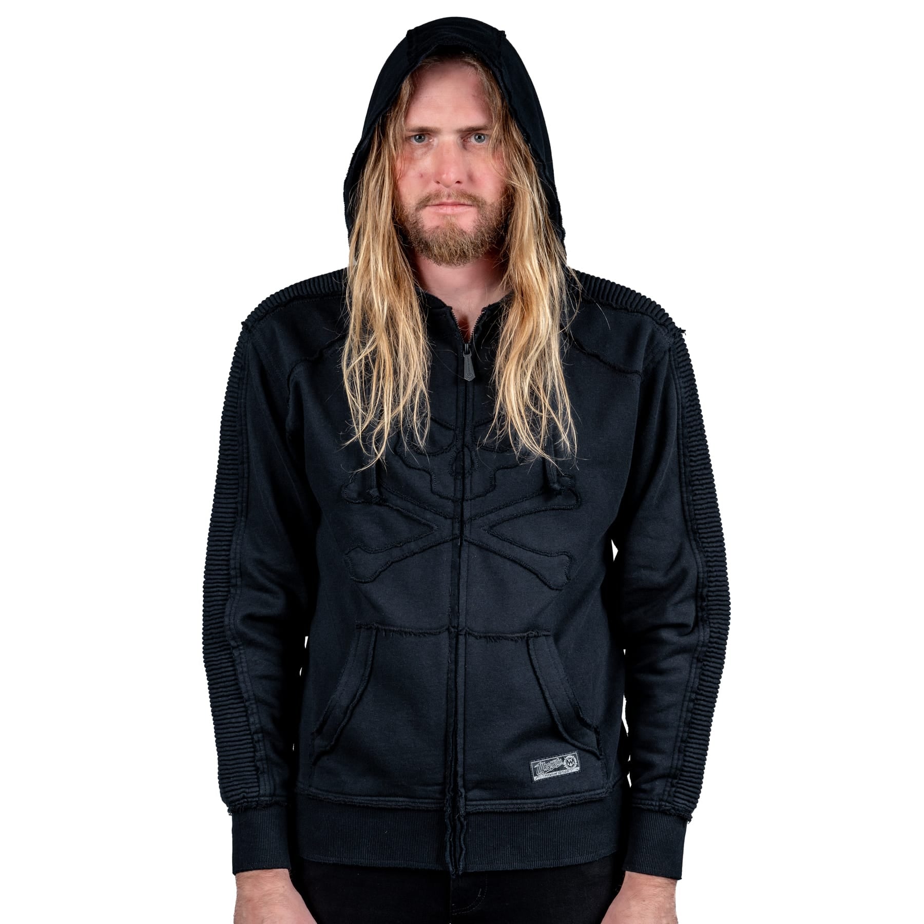 Artist Asylum Collection Hoodie Black Skull Hoodie
