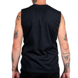 Artist Asylum Collection T-Shirt Black Skull Tee - Sleeveless