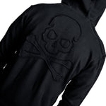 Artist Asylum Collection Hoodie Black Skull Zip Hoodie