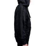 Artist Asylum Collection Hoodie Black Skull Zip Hoodie