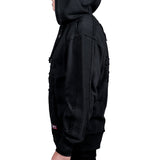 Artist Asylum Collection Hoodie Black Skull Zip Hoodie