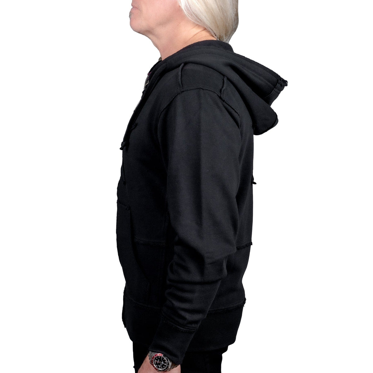 Artist Asylum Collection Hoodie Black Star Zip Hoodie