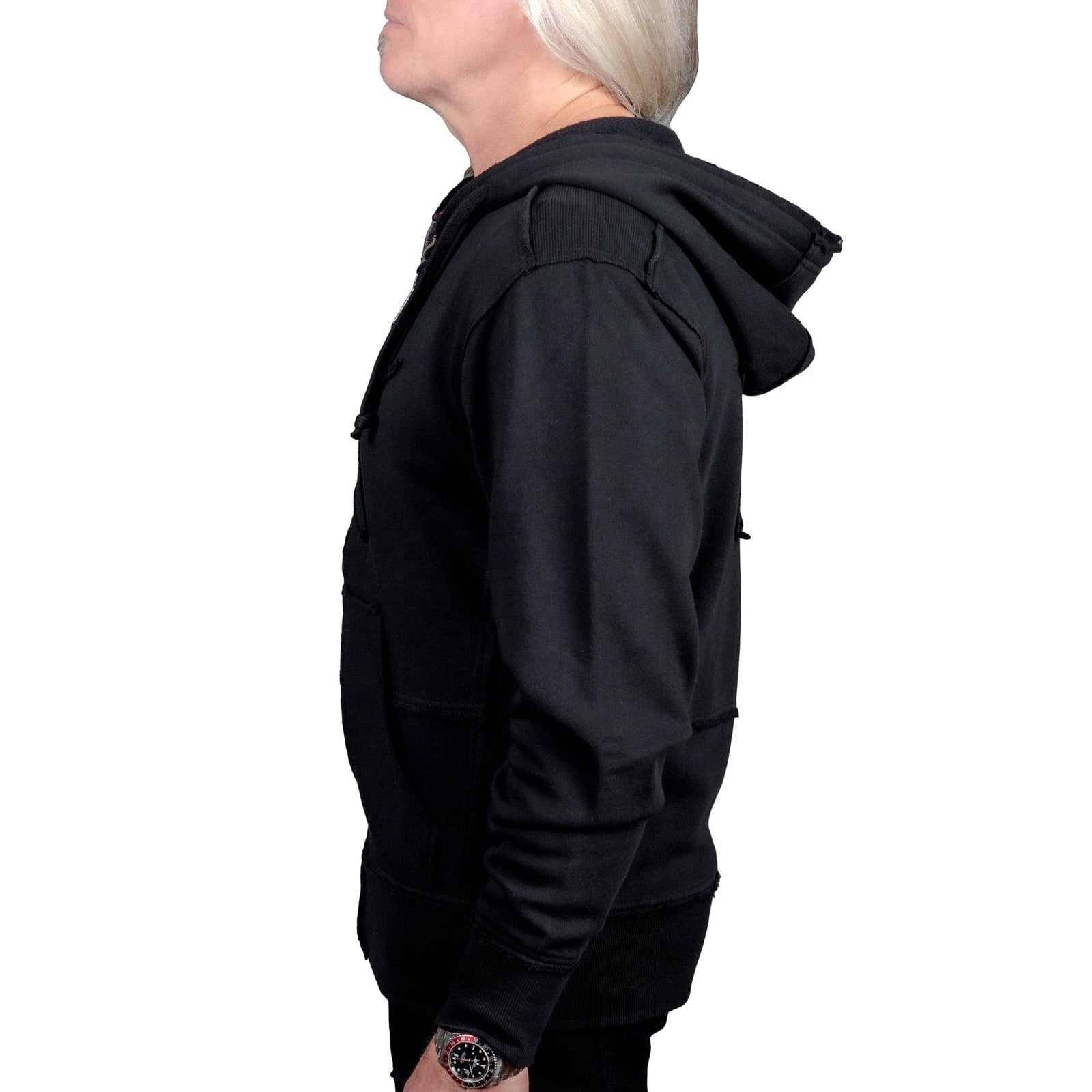 Artist Asylum Collection Hoodie Black Star Zip Hoodie